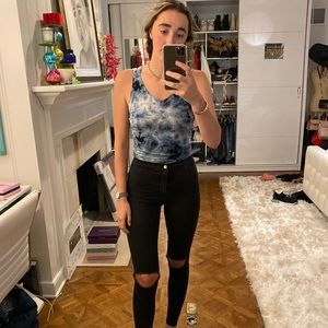 Tie dye tank top